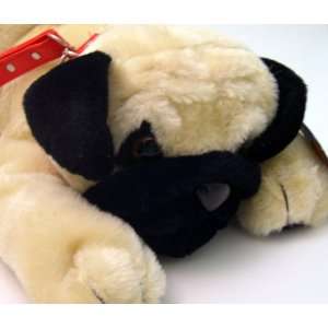  15 Long Animal Pals Pug Plush with Leash Toys & Games