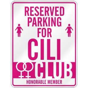   RESERVED PARKING FOR CILI  Home Improvement