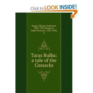  Taras Bulba  a tale of the Cossacks; Nikolaµi 