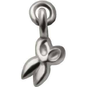  Rock Paper Scissors Dangle   925 Sterling Silver Nose Ring 
