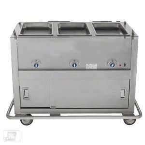  Duke EP 3 CBSS 3 Well Portable Electric Steam Table 