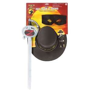  Zorro Generation Z Childs Costume Accessory Kit: Toys 
