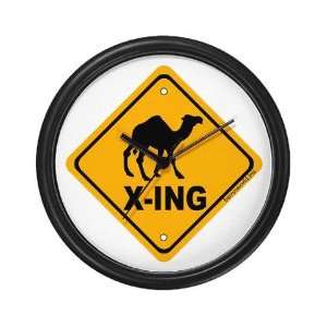  Camel X ing Funny Wall Clock by CafePress: Everything Else
