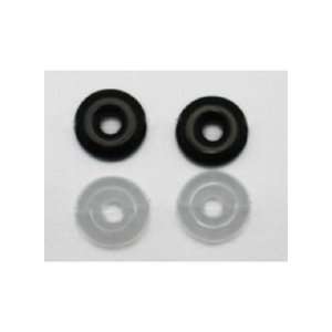   15 Millimeter White And Black Mini Donut Stones: Arts, Crafts & Sewing