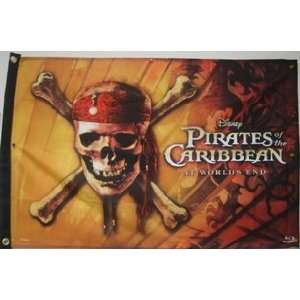  Pirates of the Caribbean At Worlds End Promo Flag 