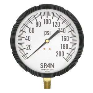  SPAN Pressure Gauge, 0 to 30 psi: Industrial & Scientific