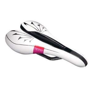  Terry 2011 Womens FLX Carbon Bicycle Saddle   White 
