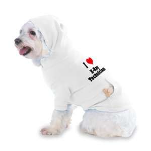  I Love/Heart X Ray Technicians Hooded T Shirt for Dog or 
