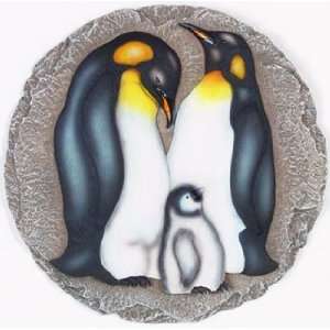  Penguins Garden Stepping Stone or Plaque New Gift: Patio 