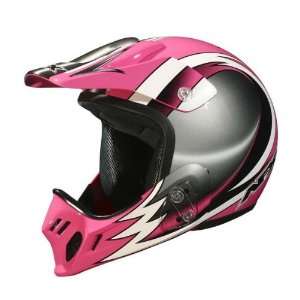   85 Helmet , Color: Pink, Size: 2XL, Style: Multi 0112 0108: Automotive