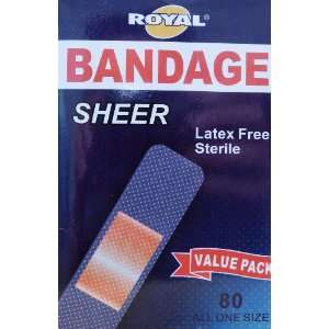   , Sterile, Latex Free 3 Bandaids/Bandages: Health & Personal Care