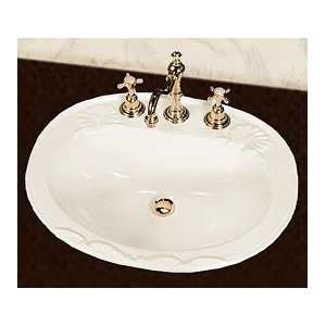   Charlotte Self Rimming Basin Sink 0406 1 White