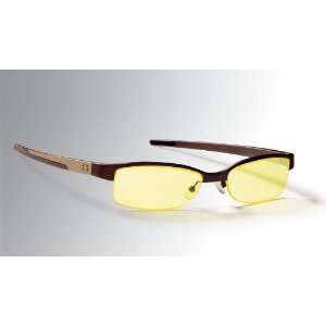   in a Espresso Gold Frame with Yellows Lens: Health & Personal Care