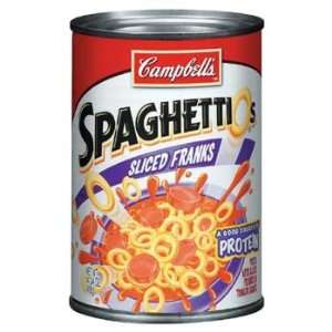 Campbells SpaghettiOs with Sliced Franks 14.75 oz:  