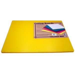   NSF YELLW 15x20, EA, 13 0890 Challenger CUTTING BOARDS