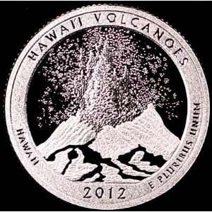 2012 S Hawaii Volcanoes National Park Quarter GEM SILVER PROOF America 