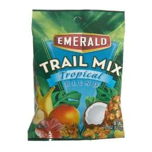 Emerald Nuts Trail Mix, Tropical Blend, 2.25 Ounce Bags (Pack of 24 