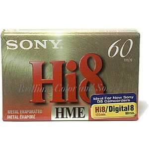  SONY E6 60 HME Metal Evaporated Videocassette (SONY 