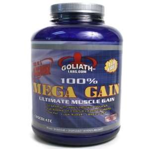  Goliath Labs Mega Gain Ultimate Mass Gainer, Chocolate, 8 