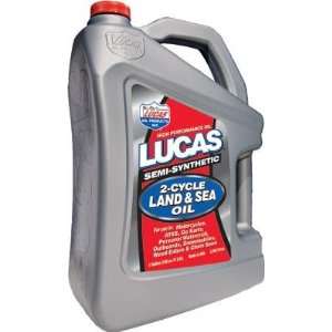    Lucas Oil Land and Sea 2 Cycle Oil   1 gal 10557 Automotive