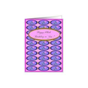  106th Birthday, Happy 106th, Pretty Pink Roses Card: Toys 