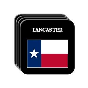 US State Flag   LANCASTER, Texas (TX) Set of 4 Mini Mousepad Coasters