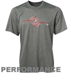  Nike USA Paralympic Team Charcoal Speed Performance T 
