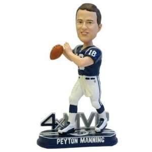   Colts Peyton Manning 4 Time MVP Bobble Head: Sports & Outdoors
