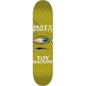  Toy Machine Matt Bennett Brainwashed Skateboard Deck   8 