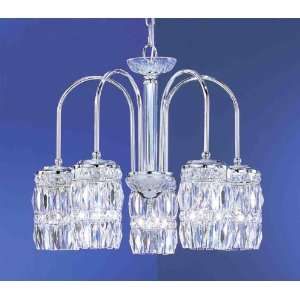 Classic Lighting 1085 CH RO Rose Cascade 18 Crystal Chandelier from 