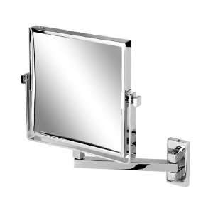   Geesa 1089 Chrome Square Double Face 3x Magnifying Mirror 1089: Beauty
