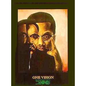  Bernard Hoyes   One Vision   Malcolm X MLK Jr. Malcolm X 
