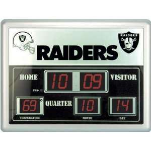  Oakland Raiders Scoreboard Memorabilia.