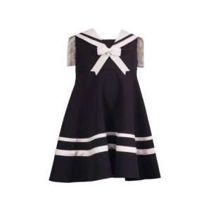   Girls Sailor Dress   Navy   Size 3 6 Month   E249982 