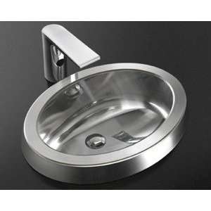   Sinks KCOV1519SR 7 Semi Recess Oval Vanity Basin N A: Home Improvement