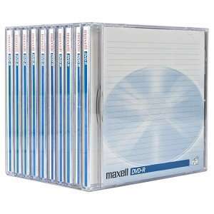  Maxell 16x 4.7GB 120 Minute DVD R Media 60 Pack w/Jewel 