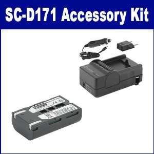   Kit includes: SDM 123 Charger, SDSBLSM80 Battery: Camera & Photo