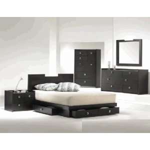  Complete King Bed with 2 Storage Drawers Monte Carlo 