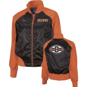  Cleveland Browns Girls 7 16X Half Time Jacket