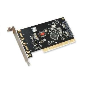  SYBA SD LP SIL2IR Low Profile PCI SATA 2 Port Raid Card 