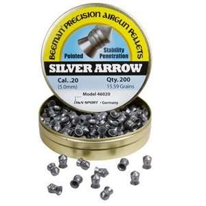  Beeman Silver Arrow .20 Cal, 15.59 Grains, Pointed, 200ct 