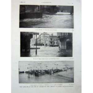  Flooding LHerault Lot Et Garonne 1930 French Print: Home 