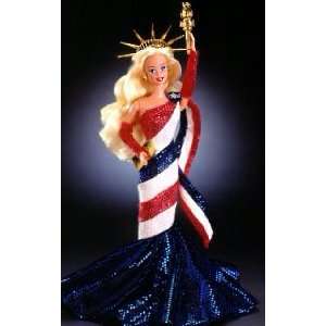   Collection   Statue of Liberty Barbie Doll Mattel: Toys & Games
