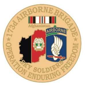  173rd Airborne Brigade Operation Enduring Freedom Pin 