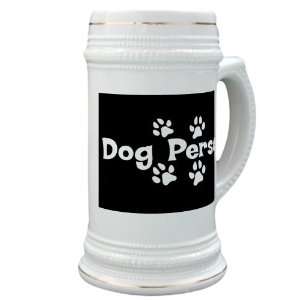  Stein (Glass Drink Mug Cup) Dog Person 