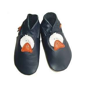   : Daisy Roots Baby Shoes: Navy with Duck Motif (Size=L:12 18M): Baby