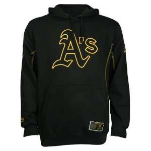 Oakland Athletics Pitch Black Hoodie:  Sports & Outdoors