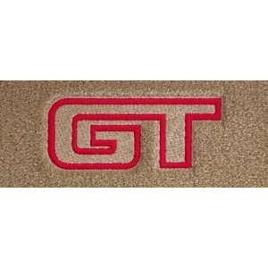 Logo 1987 1993 Ford Mustang All Other Models Luxury 4 Pc Car Mat Set 