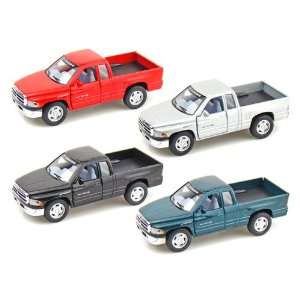  Set of 4   Dodge Ram Pickup 1/44: Toys & Games