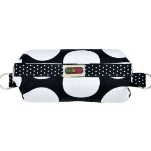  Dotty Zig Zag Car Seat Handle Pad in Black and White: Baby